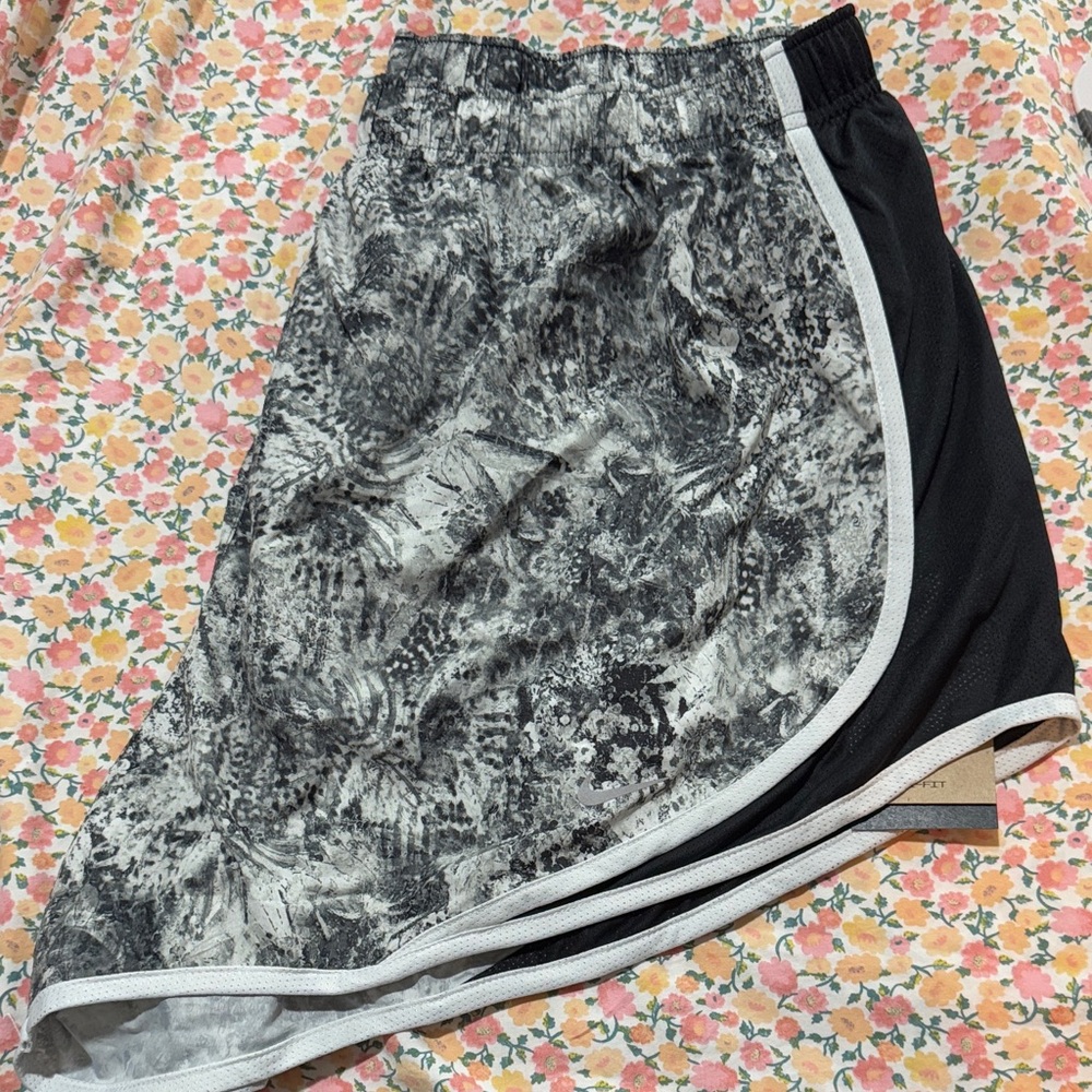 Nike Black and Gray running shorts